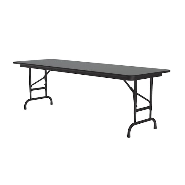 CFA Adjustable HPL Folding Tables 24x72 Montana Granite